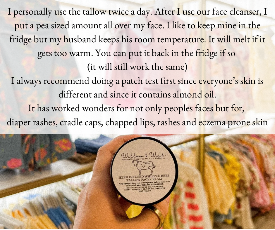 Herbal Whipped Face Tallow